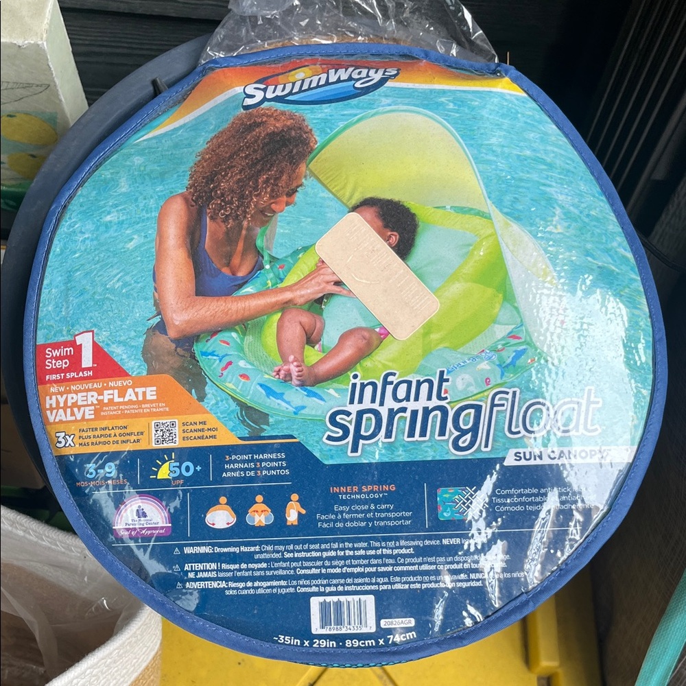 SwimWays Infant Spring Float with Canopy